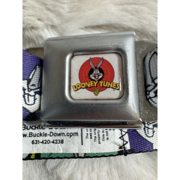 Looney Tunes Buckle Down Belt Seatbelt 26" up to 44" Bugs Bunny Cosplay 2016